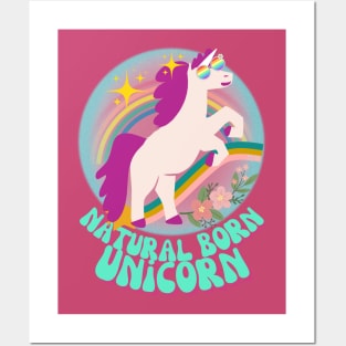 UNICORN KIDS - Natural Born Unicorn Posters and Art